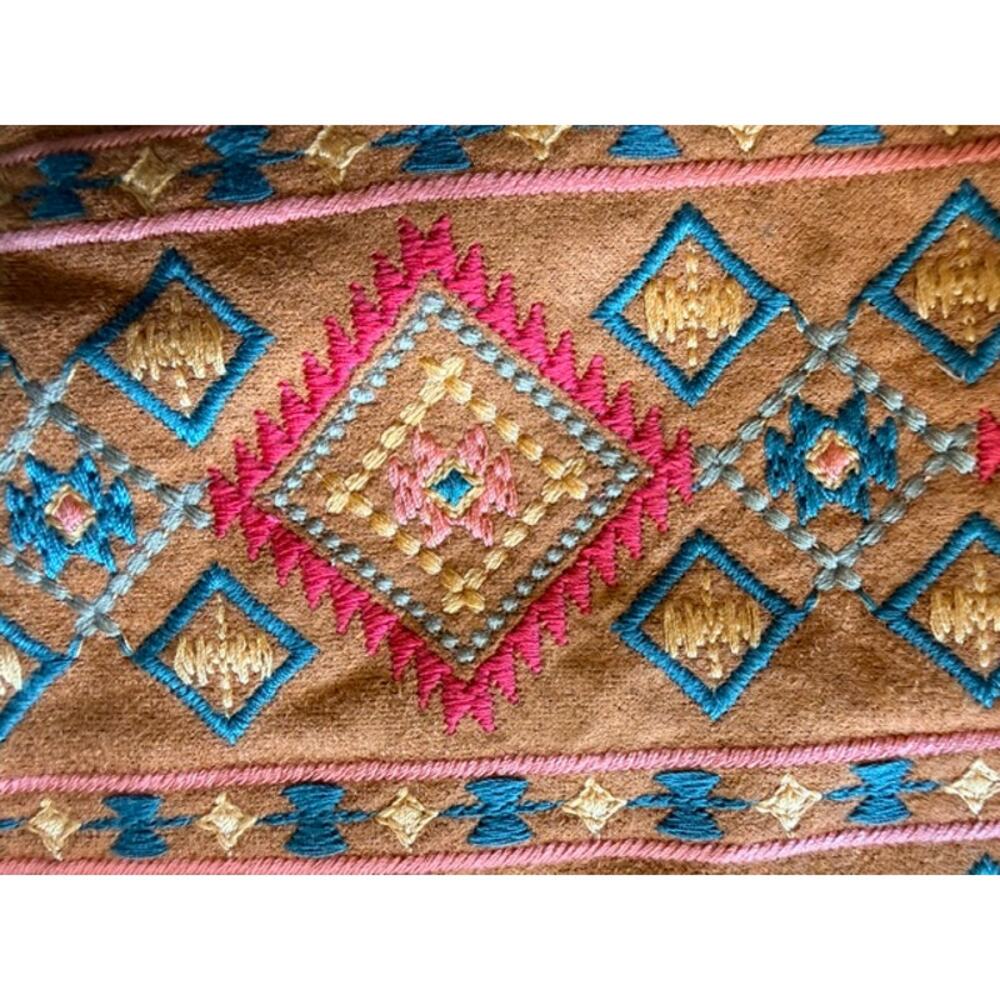 Savanna Jane - Southwestern Mini Skirt with Grommets - Small - Picture 7 of 8